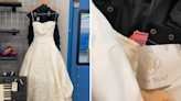 Woman finds Vera Wang wedding dress in thrift store—but there's one problem