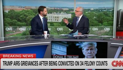 JD Vance Gets Contentious Defending Trump Against an Incredulous Wolf Blitzer | Video