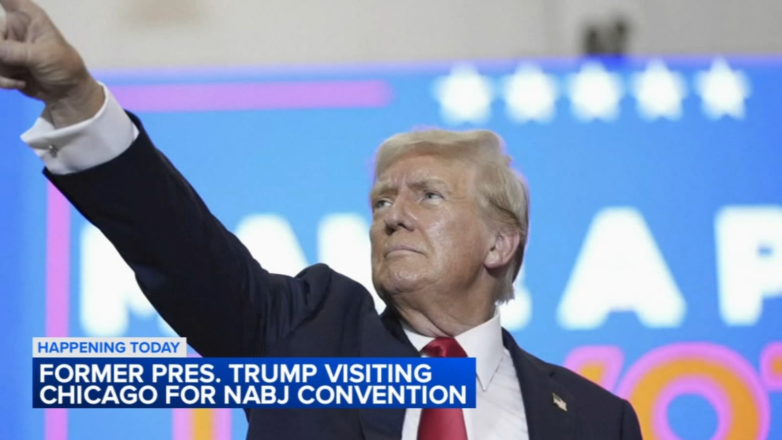 Former President Donald Trump set to speak at NABJ convention in Chicago