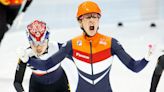 Dutch break short track speed skating world records