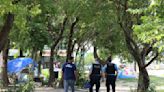 Chicago removing homeless encampment ahead of Democratic National Convention