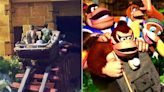 Nintendo's jaw-dropping “Donkey Kong ”roller“ ”coaster 'jumps' track like mine carts