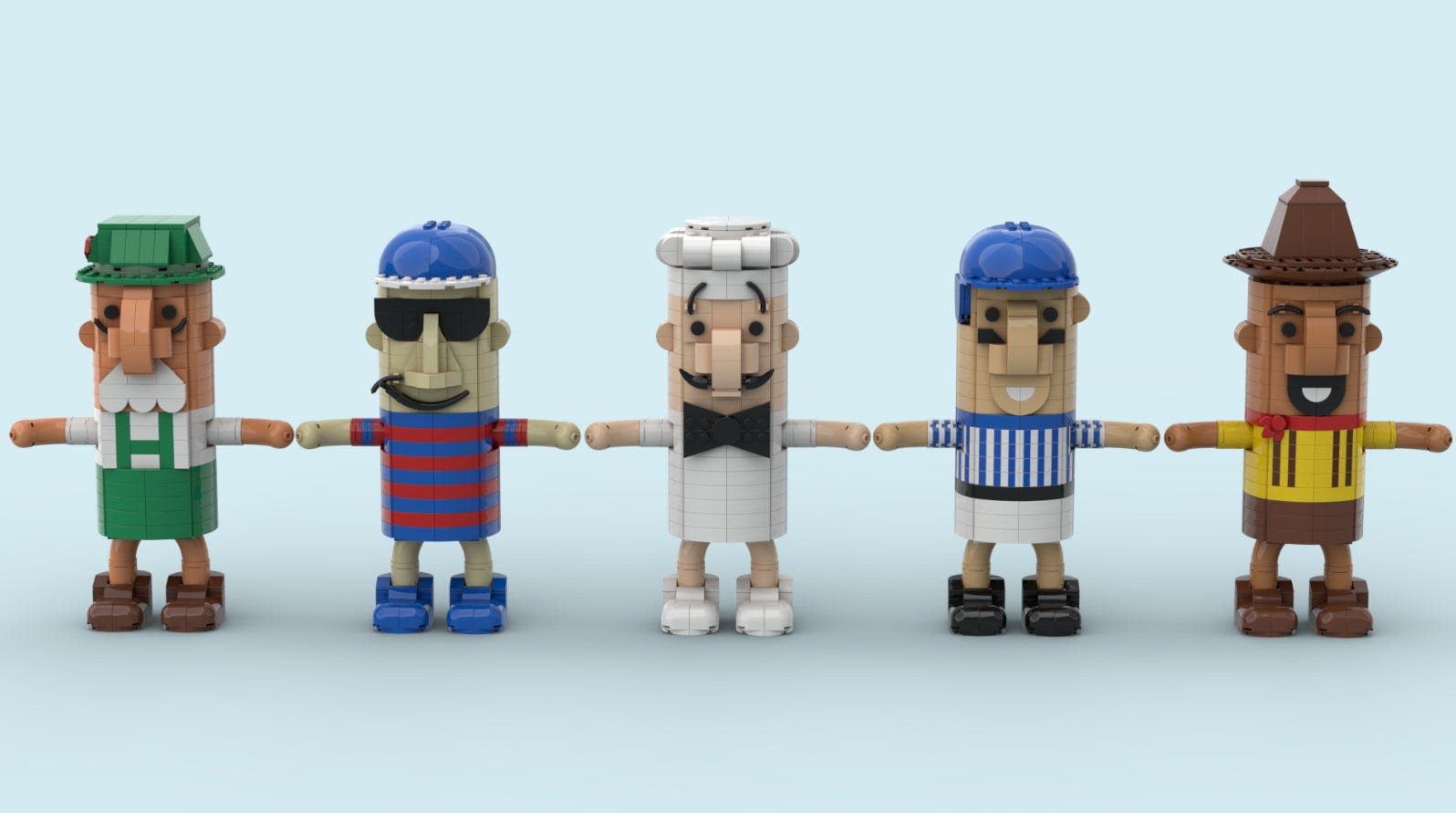 This Brewers fan designed Racing Sausages figurines. You can help make them an official LEGO set.