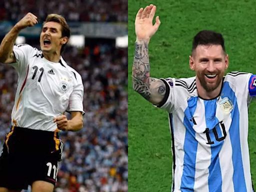 Top Five All-Time FIFA World Cup Goal Scorers: From Miroslav Klose to Lionel Messi | Football News - Times of India