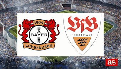 Leverkusen vs Stuttgart: estadísticas previas y datos en directo | Bundesliga 2023/2024