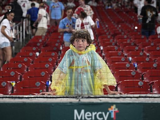 Orioles-Cardinals suspended in 6th inning due to rain, will be completed Wednesday