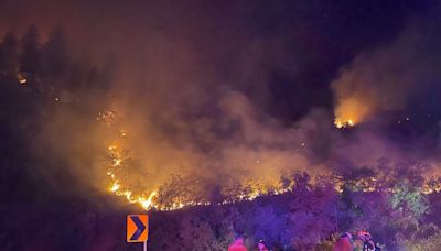 Mandatory evacuations issued for fire along Deer Creek Canyon Road