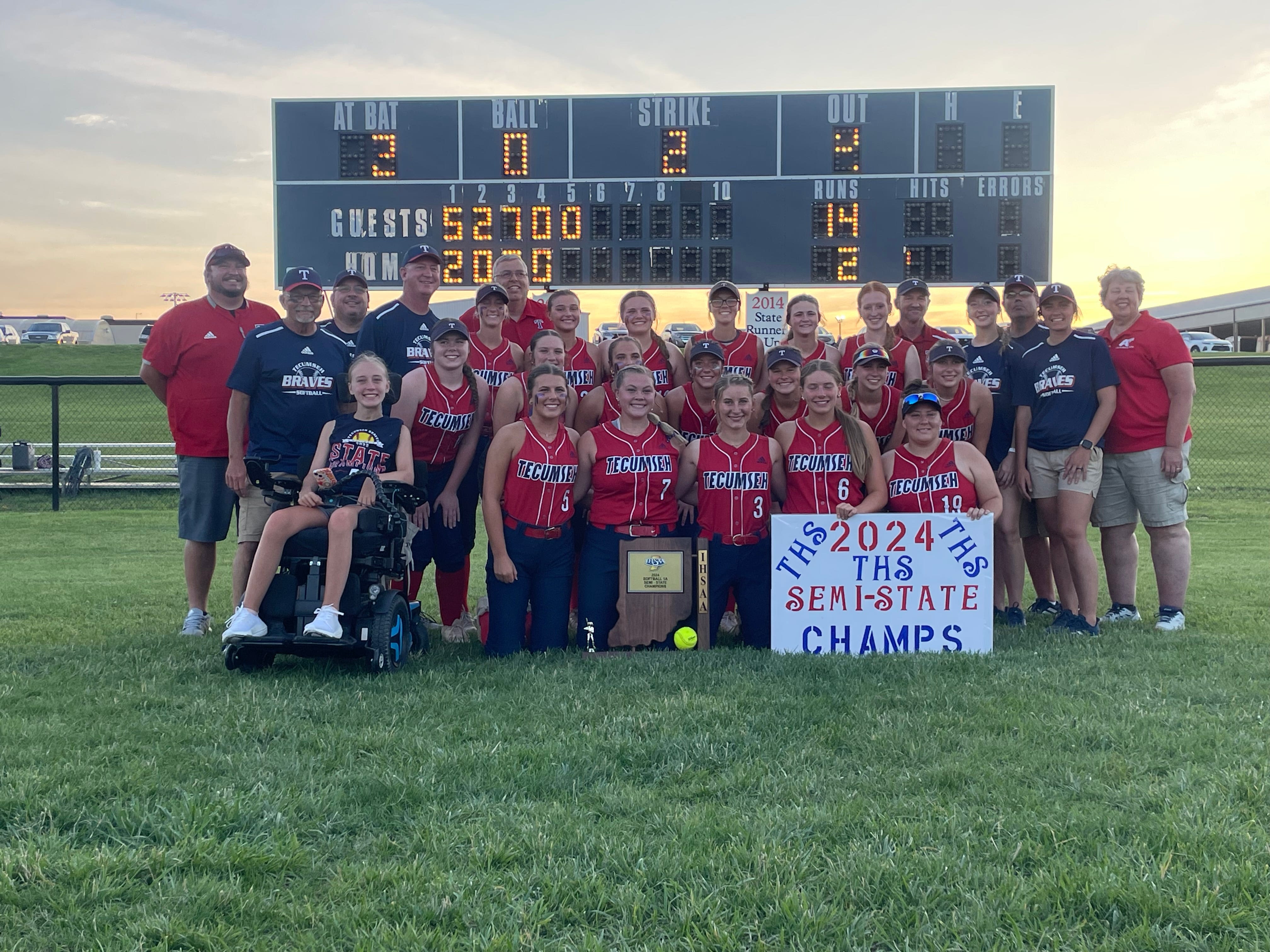 Tecumseh softball advances to IHSAA state championship again: 'It never gets old'