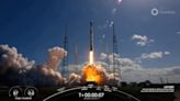 SpaceX launches 40 OneWeb internet satellites to orbit, lands rocket