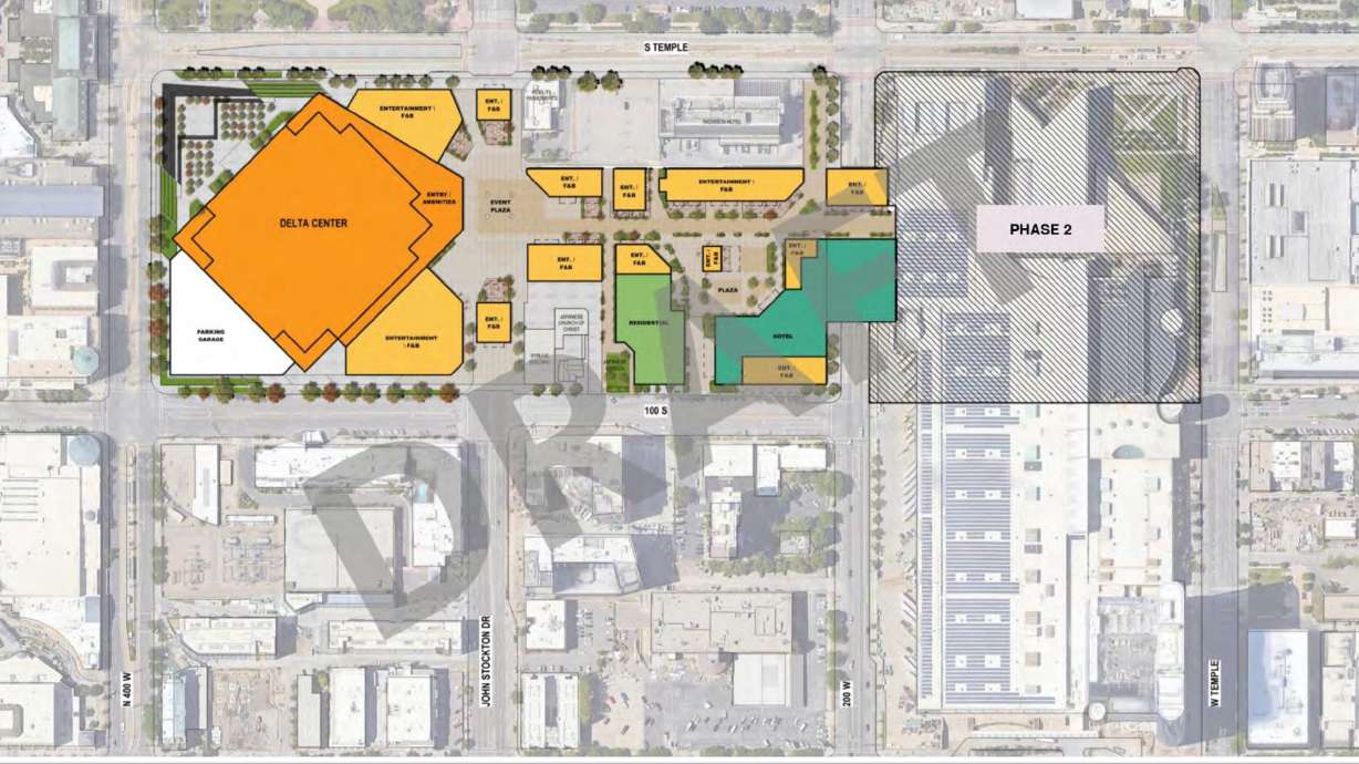 Salt Lake's Delta Center zoning changes meet opposition from planning commission