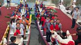 傳承300年古禮祭江 木船競賽火龍現身 台南國際龍舟錦標賽盛大開幕