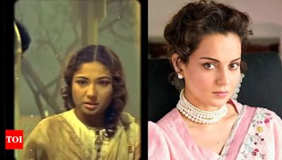 Kangana Ranaut shares a video of Meena Kumari from 'Pakeezah', says, 'Apparently one didn't dare to call other heroines 'actresses' - PIC inside | Hindi Movie News - Times of India