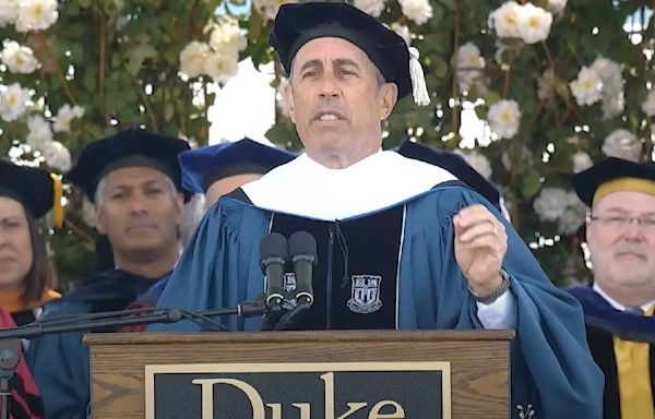 Jerry Seinfeld's Duke University Commencement Speech Met With Student Protests and Support