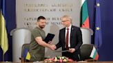 Zelenskyy visita Bulgaria, que apoya ingreso de Ucrania a la OTAN