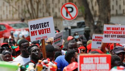 Ghana opposition holds protests against alleged voter roll irregularities