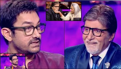 'Ask Jaya the same question?': Fans advise Aamir Khan as he asks Amitabh Bachchan which co-star opposite Jaya ji made him jealous