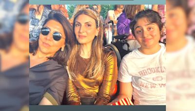 The 3-Generation "Certified Swifties" - Neetu, Riddhima And Samara Kapoor. Pics From Taylor Swift Concert