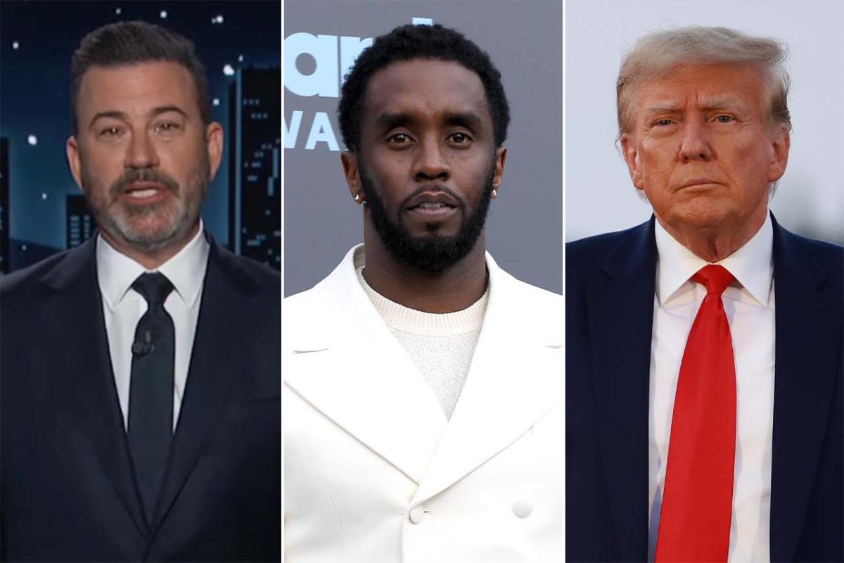 Jimmy Kimmel savagely mocks Donald Trump for once defending his "good friend" Diddy: "To be fair, he also thinks Kim Jong Un is a good guy"