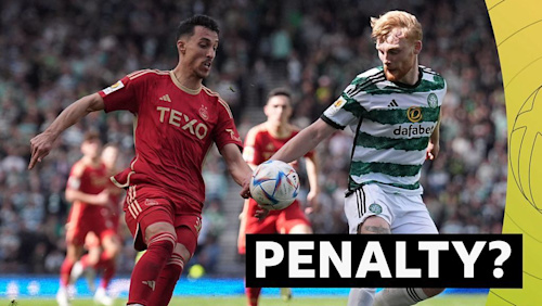 Should Scales handball have merited an Aberdeen penalty?