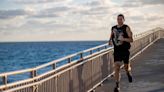 Running ‘caveman-like,’ he’ll surpass 8,750 miles (half marathon a day) at Miami Marathon