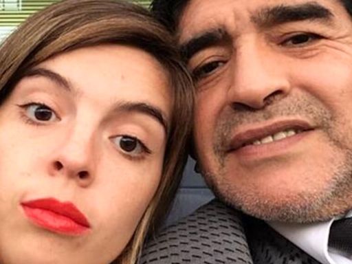 La reacción de Dalma tras el mensaje de un ex futbolista inglés contra Diego Maradona