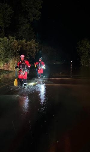 Tropical Storm Debby makes busy day for emergency personnel