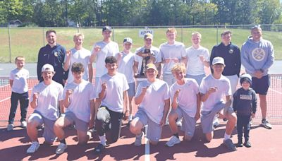 Near-flawless MHSAA Upper Peninsula Finals in Division 1 caps off Negaunee Miners’ perfect season in high school boys tennis