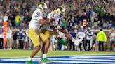 Last-minute touchdown drive, Sam Hartman scramble gets Notre Dame 21-14 win at Duke in dramatic Saturday night