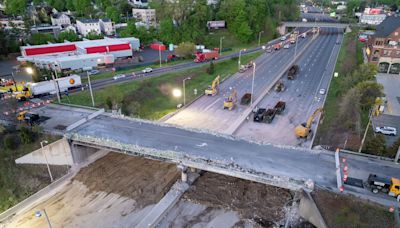 Frontier working to repair Norwalk telecommunication lines damaged in I-95 crash