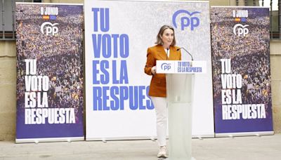 Gamarra ve que "Moncloa es la sede social de la corrupción" y pide votar para "mostrar a Sánchez la salida"