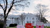 Jill Biden unveils Valentine's Day decorations at the White House lawn: 'Choose love'