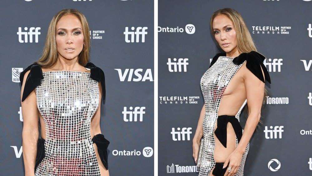 Jennifer Lopez Revives ‘Revenge’ Dressing in Tamara Ralph Double Slit Look for ‘Unstoppable’ Movie Premiere at Toronto International...