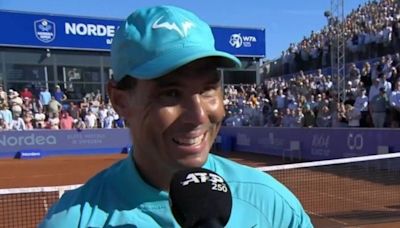 Rafael Nadal drops hint about withdrawing from Bastad after four-hour marathon