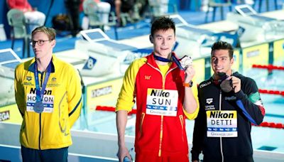 El nadador chino Sun vuelve a la piscina tras cuatro años de suspensión por dopaje