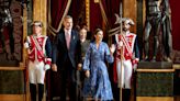 La princesa Leonor se convierte en la protagonista de la recepción del 12 de octubre en el Palacio Real