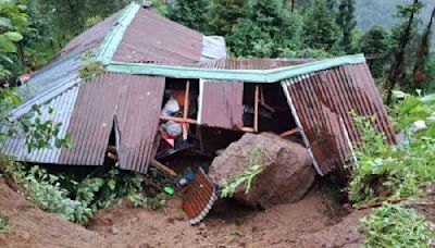 First death in Darjeeling landslide series, swelling river steers close to village