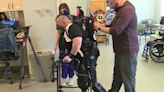 Paralyzed Milwaukee patient takes steps