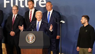 Joe Biden se vuelve a equivocar: se refiere a Volodímir Zelenski como "presidente Putin" en un acto de apoyo a Ucrania