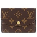 LV M41939 Monogram LV老花押扣名片夾/零錢包