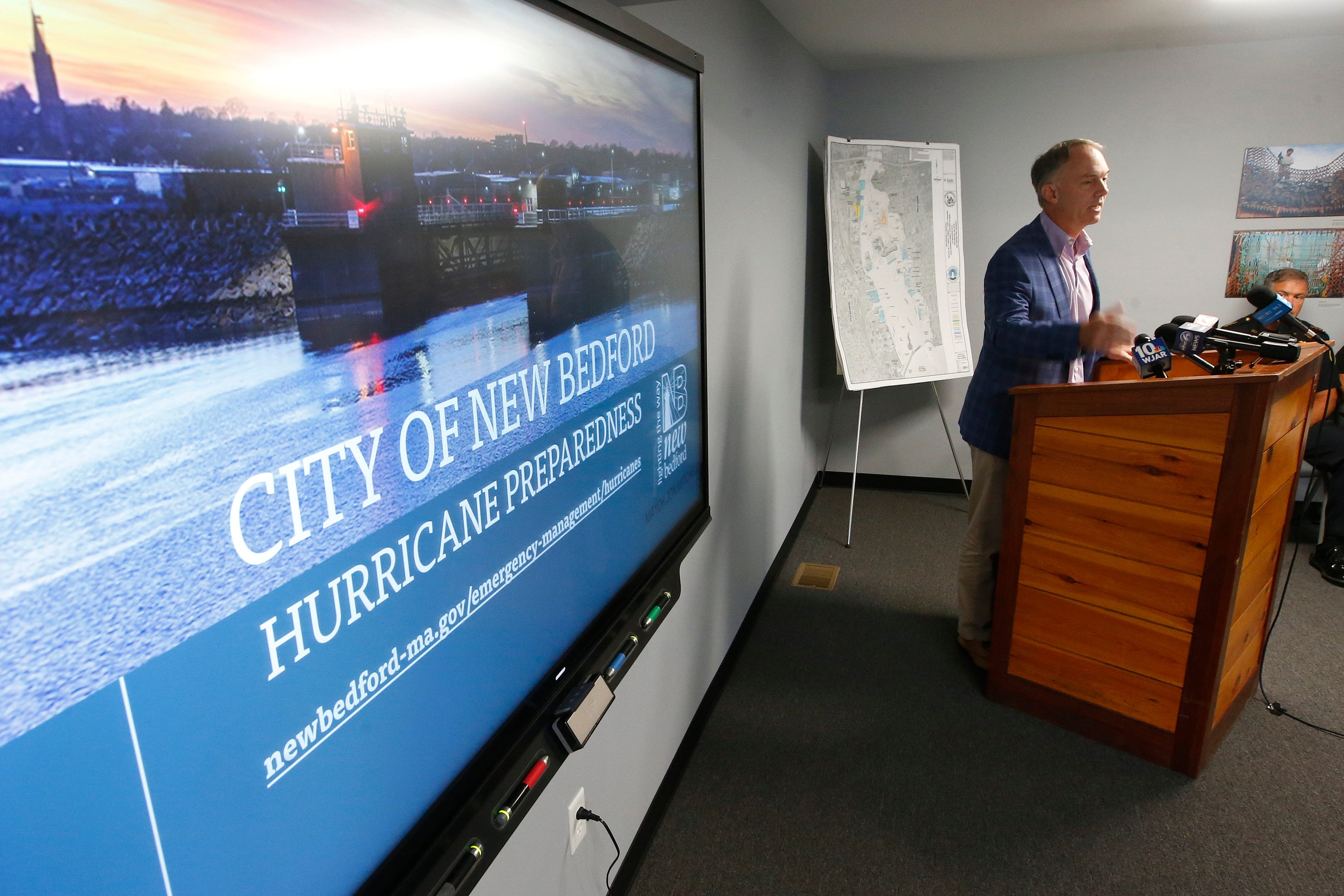 Mayor Jon Mitchell talks New Bedford hurricane season readiness