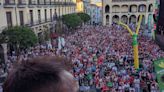 Miles de zamoranos celebran el ascenso del Zamora CF