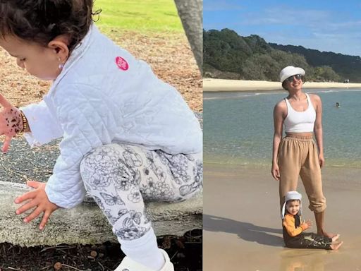 Priyanka Chopra and Malti Marie bond over beach time, travel, ice-cream and more, the actress calls it 'pause' - WATCH videos | Hindi Movie News - Times of India