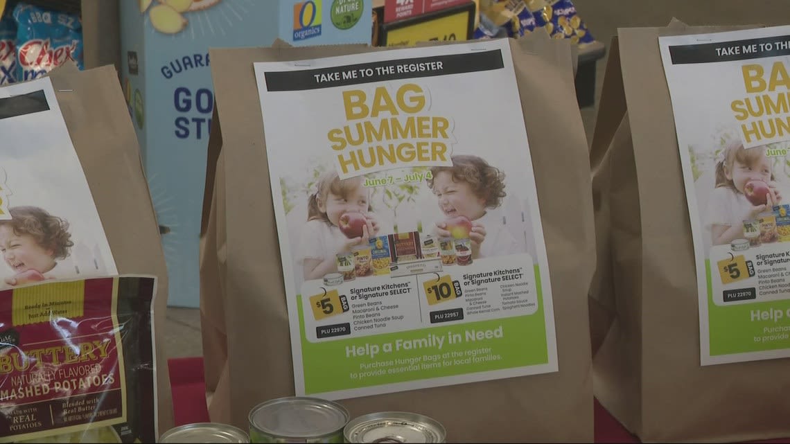 KGW's Bag Summer Hunger food drive is going on. Here's how to help