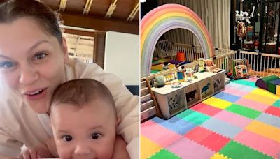 Jessie J Reveals She's Not a 'Beige' Mom as She Showcases Son Sky's New, Colorful Playroom