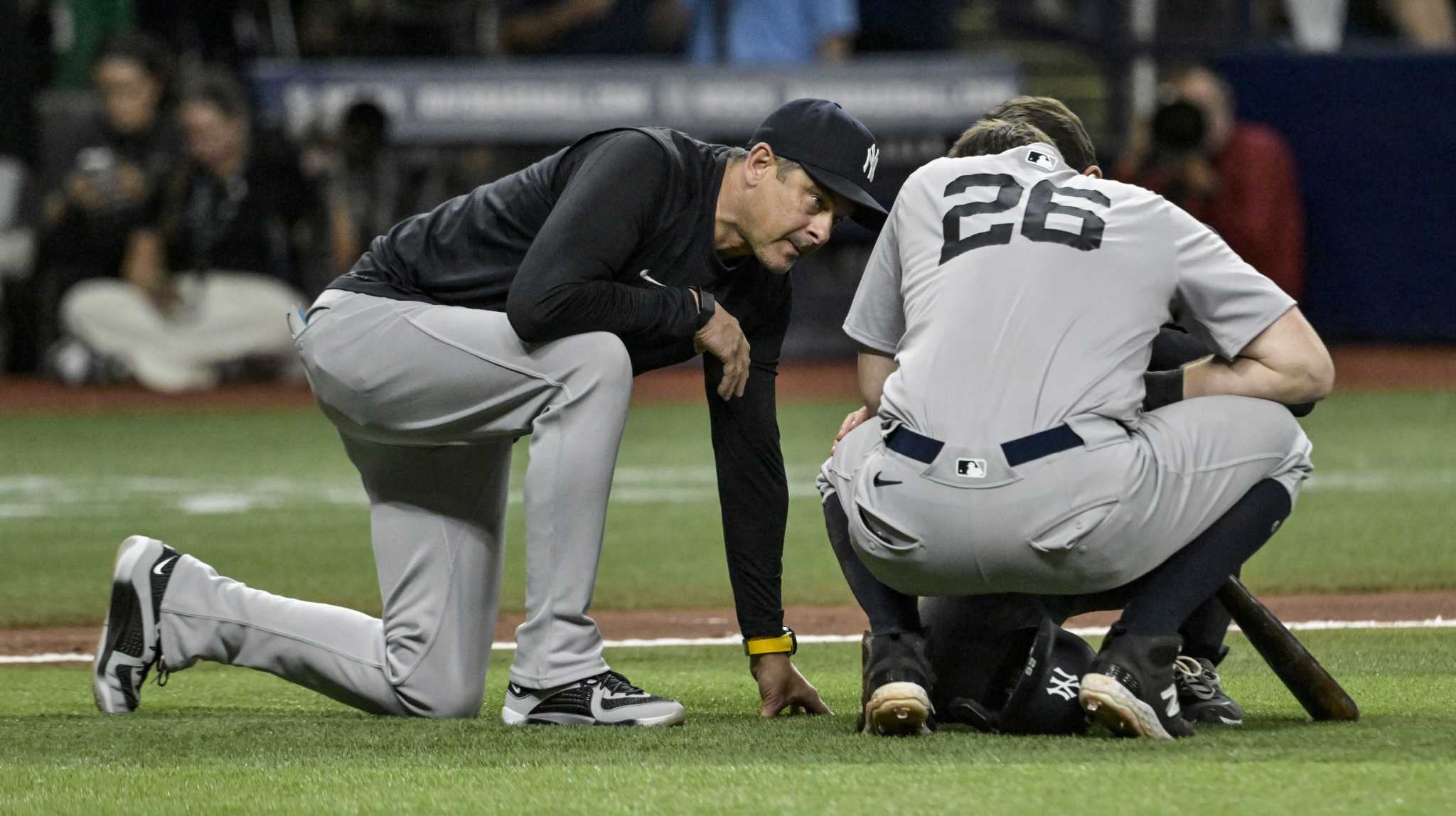 LeMahieu sits with average down to .177, less than half the .364 when he earned second batting title