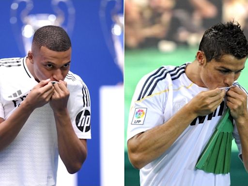 Mbappé emula a Cristiano Ronaldo 15 años después: "Uno, dos, tres... ¡Hala Madrid!"