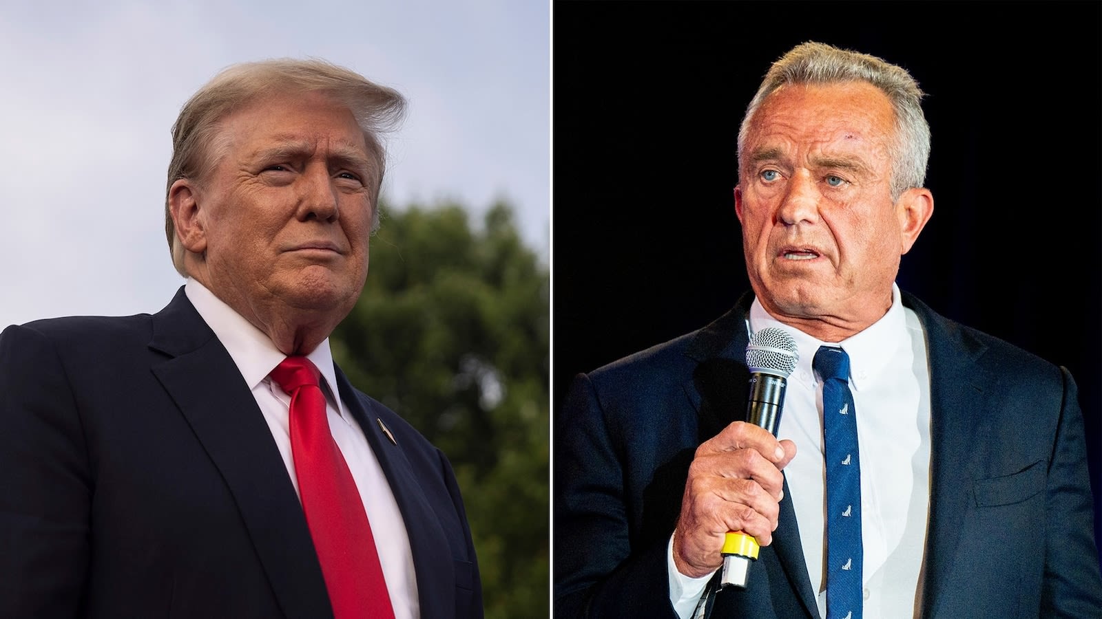 Trump, RFK Jr. in split-screen showdown at Libertarian National Convention