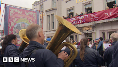 Durham Miners' Gala marks 40th anniversary of strike