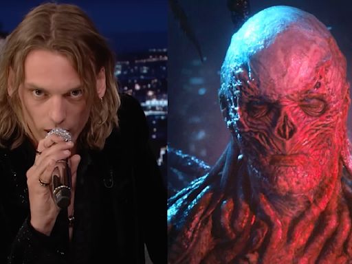 Jamie Campbell Bower teases 'gnarly' new season of Stranger Things and reveals the bands he's using to get back into character as Vecna