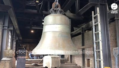 VIDÉO. Huit cloches de Notre-Dame de Paris restaurées dans la Manche